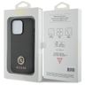 Guess GUHCP13LPS4DGPK iPhone 13 Pro 6.1" czarny/black hardcase Strass Metal Logo na NearMe.pl