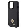 Guess GUHCP13XPS4DGPK iPhone 13 Pro Max 6.7" czarny/black hardcase Strass Metal Logo na NearMe.pl