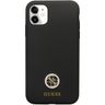 Guess GUHCN614DGPK iPhone 11 / Xr 6.1"czarny/black hardcase Silicone Logo Strass 4G na NearMe.pl