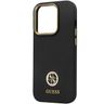 Guess GUHCP14LM4DGPK iPhone 14 Pro 6.1"czarny/black hardcase Silicone Logo Strass 4G na NearMe.pl