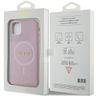 Guess GUHMN61PSAHMCP iPhone 11 / Xr 6.1" różowy/pink hardcase Saffiano MagSafe na NearMe.pl