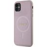 Guess GUHMN61PSAHMCP iPhone 11 / Xr 6.1" różowy/pink hardcase Saffiano MagSafe na NearMe.pl