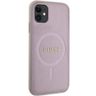 Guess GUHMN61PSAHMCP iPhone 11 / Xr 6.1" różowy/pink hardcase Saffiano MagSafe na NearMe.pl