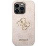 Guess GUHCP15L4GMGPI iPhone 15 Pro 6.1" różowy/pink hardcase 4G Big Metal Logo na NearMe.pl