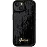 Guess GUHCP15SPSFDGSK iPhone 15 / 14 / 13 6.1" czarny/black hardcase Sequin Script Metal na NearMe.pl