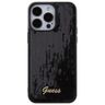 Guess GUHCP15XPSFDGSK iPhone 15 Pro Max 6.7" czarny/black hardcase Sequin Script Metal na NearMe.pl