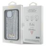 Guess GUHCP15SPSFDGSS iPhone 15 / 14 / 13 6.1" srebrny/silver hardcase Sequin Script Metal na NearMe.pl
