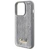Guess GUHCP15LPSFDGSS iPhone 15 Pro 6.1" srebrny/silver hardcase Sequin Script Metal na NearMe.pl