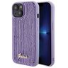 Guess GUHCP15SPSFDGSU iPhone 15 / 14 / 13 6.1" fioletowy/purple hardcase Sequin Script Metal na NearMe.pl