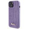 Guess GUHCP15SPSFDGSU iPhone 15 / 14 / 13 6.1" fioletowy/purple hardcase Sequin Script Metal na NearMe.pl