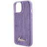 Guess GUHCP15SPSFDGSU iPhone 15 / 14 / 13 6.1" fioletowy/purple hardcase Sequin Script Metal na NearMe.pl