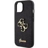 Guess GUHCP15MHG4SGK iPhone 15 Plus / 14 Plus 6.7" czarny/black hardcase Glitter Script Big 4G na NearMe.pl