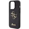 Guess GUHCP15LHG4SGK iPhone 15 Pro 6.1" czarny/black hardcase Glitter Script Big 4G na NearMe.pl