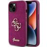 Guess GUHCP15SHG4SGU iPhone 15 / 14 / 13 6.1" fioletowy/purple hardcase Glitter Script Big 4G na NearMe.pl