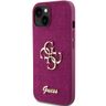 Guess GUHCP15SHG4SGU iPhone 15 / 14 / 13 6.1" fioletowy/purple hardcase Glitter Script Big 4G na NearMe.pl
