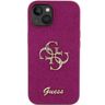 Guess GUHCP15SHG4SGU iPhone 15 / 14 / 13 6.1" fioletowy/purple hardcase Glitter Script Big 4G na NearMe.pl