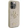 Guess GUHCP15XHG4SGD iPhone 15 Pro Max 6.7" złoty/gold hardcase Glitter Script Big 4G na NearMe.pl
