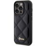 Guess GUHCP15LPSQSQSK iPhone 15 Pro 6.1" czarny/black hardcase Quilted Metal Logo na NearMe.pl