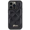 Guess GUHCP15LPSQSQSK iPhone 15 Pro 6.1" czarny/black hardcase Quilted Metal Logo na NearMe.pl