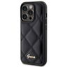 Guess GUHCP15XPSQSQSK iPhone 15 Pro Max 6.7" czarny/black hardcase Quilted Metal Logo na NearMe.pl