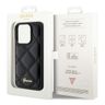 Guess GUHCP15XPSQSQSK iPhone 15 Pro Max 6.7" czarny/black hardcase Quilted Metal Logo na NearMe.pl