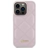 Guess GUHCP15LPSQSQSP iPhone 15 Pro 6.1" różowy/pink hardcase Quilted Metal Logo na NearMe.pl