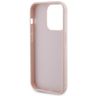 Guess GUHCP15LPSQSQSP iPhone 15 Pro 6.1" różowy/pink hardcase Quilted Metal Logo na NearMe.pl