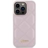 Guess GUHCP15XPSQSQSP iPhone 15 Pro Max 6.7" różowy/pink hardcase Quilted Metal Logo na NearMe.pl