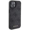 Guess GUHCP15SP4EPMK iPhone 15 / 14 / 13 6.1" czarny/black hardcase Leather 4G Stamped na NearMe.pl