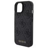 Guess GUHCP15SP4EPMK iPhone 15 / 14 / 13 6.1" czarny/black hardcase Leather 4G Stamped na NearMe.pl