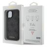 Guess GUHCP15SP4EPMK iPhone 15 / 14 / 13 6.1" czarny/black hardcase Leather 4G Stamped na NearMe.pl