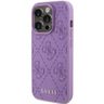 Guess GUHCP15LP4EPMU iPhone 15 Pro 6.1" fioletowy/light purple hardcase Leather 4G Stamped na NearMe.pl
