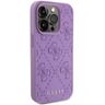 Guess GUHCP15LP4EPMU iPhone 15 Pro 6.1" fioletowy/light purple hardcase Leather 4G Stamped na NearMe.pl