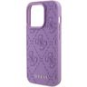 Guess GUHCP15XP4EPMU iPhone 15 Pro Max 6.7" fioletowy/light purple hardcase Leather 4G Stamped na NearMe.pl