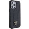 Guess GUHCP15XPCRTHCK iPhone 15 Pro Max6.7" czarny/black hardcase Croco Triangle Metal Logo na NearMe.pl
