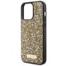 Guess GUHCP15XPFGSBSD iPhone 15 Pro Max 6.7" żółty/yellow hardcase Rhinestone Metal Logo na NearMe.pl