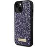 Guess GUHCP15SPFGSBSP iPhone 15 / 14 / 13 6.1" fioletowy/purple hardcase Rhinestone Metal Logo na NearMe.pl