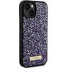 Guess GUHCP15SPFGSBSP iPhone 15 / 14 / 13 6.1" fioletowy/purple hardcase Rhinestone Metal Logo na NearMe.pl