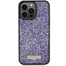 Guess GUHCP15LPFGSBSP iPhone 15 Pro 6.1" fioletowy/purple hardcase Rhinestone Metal Logo na NearMe.pl