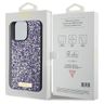 Guess GUHCP15XPFGSBSP iPhone 15 Pro Max 6.7" fioletowy/purple hardcase Rhinestone Metal Logo na NearMe.pl