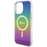 Guess GUHMP15LHITSK iPhone 15 Pro 6.1" wielokolorowy/rainbow hardcase IML Iridescent MagSafe na NearMe.pl