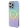 Guess GUHMP15LHITSQ iPhone 15 Pro 6.1" turkusowy/turquoise hardcase IML Iridescent MagSafe na NearMe.pl