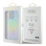 Guess GUHMP15LHITSQ iPhone 15 Pro 6.1" turkusowy/turquoise hardcase IML Iridescent MagSafe na NearMe.pl