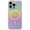 Guess GUHMP15LHITSP iPhone 15 Pro 6.1" różowy/pink hardcase IML Iridescent MagSafe na NearMe.pl