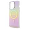 Guess GUHMP15LHITSP iPhone 15 Pro 6.1" różowy/pink hardcase IML Iridescent MagSafe na NearMe.pl