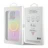 Guess GUHMP15LHITSP iPhone 15 Pro 6.1" różowy/pink hardcase IML Iridescent MagSafe na NearMe.pl