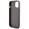 Guess GUHCP15SG4GFBR iPhone 15 / 14 / 13 6.1" brązowy/brown hard case 4G Metal Gold Logo na NearMe.pl