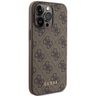 Guess GUHCP15XG4GFBR iPhone 15 Pro Max 6.7" brązowy/brown hard case 4G Metal Gold Logo na NearMe.pl