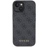 Guess GUHCP15SG4GFGR iPhone 15 / 14 / 13 6.1" szary/grey hard case 4G Metal Gold Logo na NearMe.pl