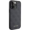 Guess GUHCP15LG4GFGR iPhone 15 Pro 6.1" szary/grey hard case 4G Metal Gold Logo na NearMe.pl